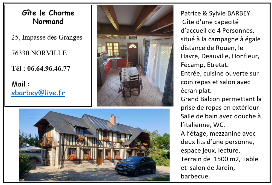 GITE LE CHARME NORMAND